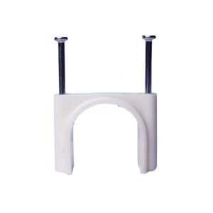 uPVC Nail Clamp (White)